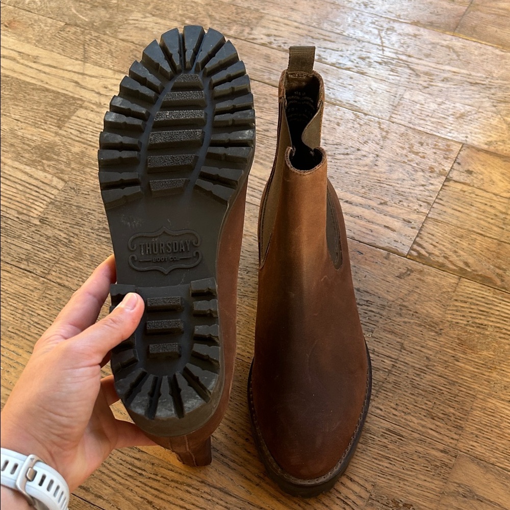 Thursday Boot Company Legend Chelsea Boots in Truffle